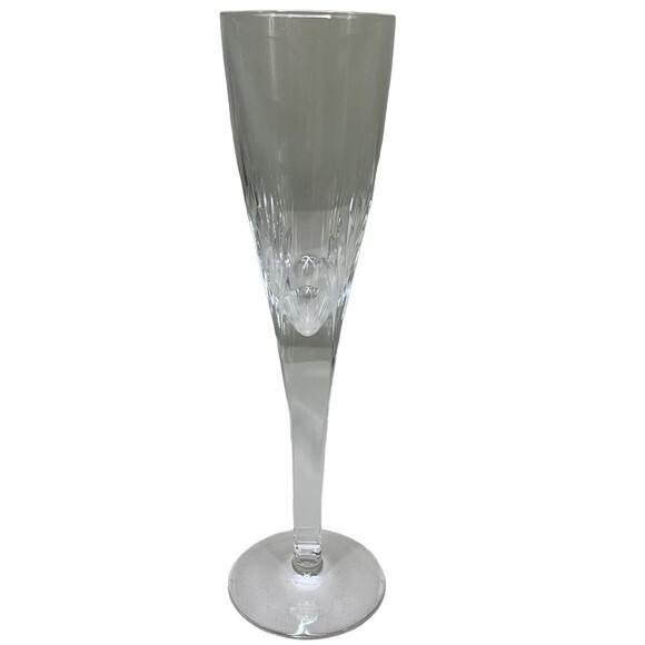 Atlantis Fount Crystal Champagne Flute - Picture 3 of 5